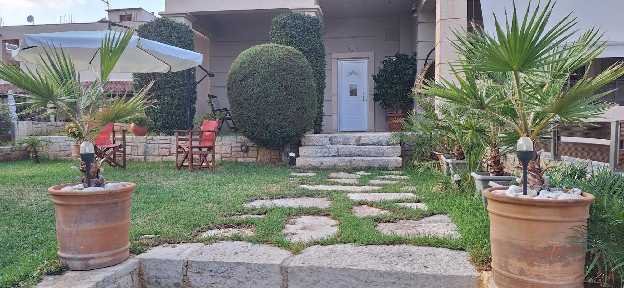 Modern Villa In Chania Perivolia  Экстерьер фото