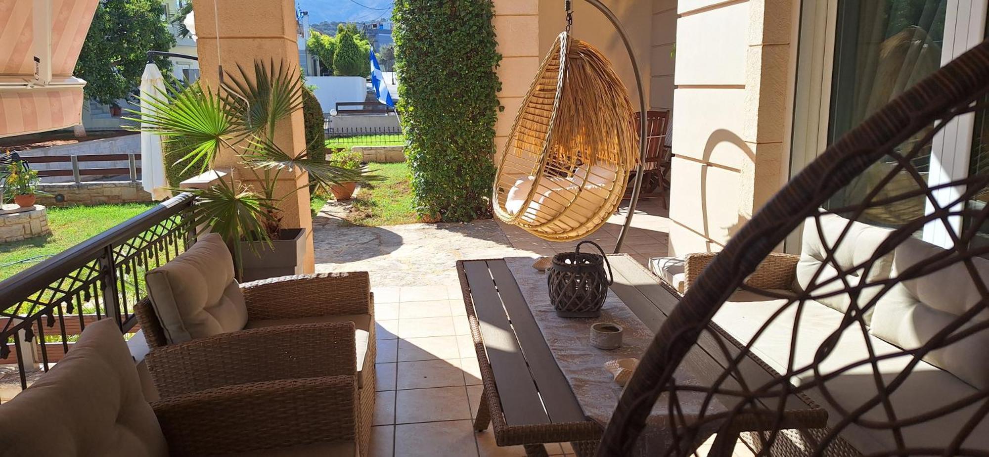 Modern Villa In Chania Perivolia  Экстерьер фото